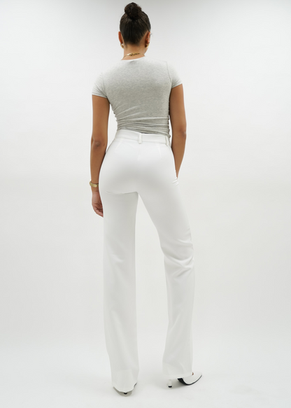 Straight leg pants classic white (tall)