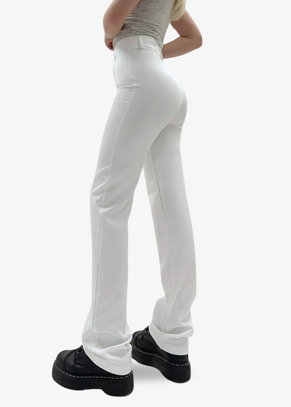 Straight leg pants classic white (tall)