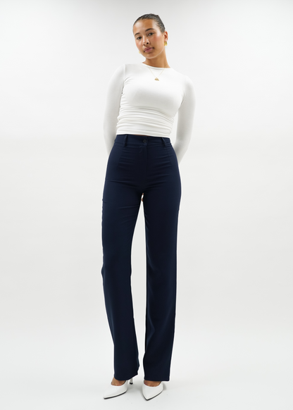 Straight leg pants classic night blue (tall)