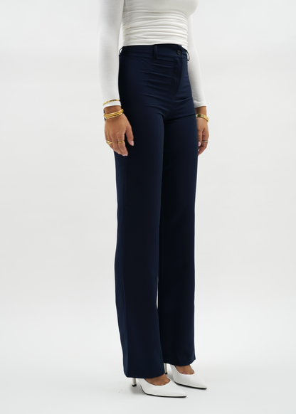 Straight leg pants classic night blue (tall)